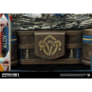 Horizon Zero Dawn Statue 1/4 Aloy Shield Weaver Armor Set 70 cm